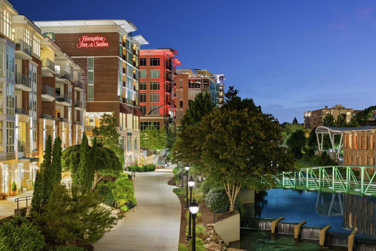 Hampton Inn & Suites Greenville-Downtown-Riverplace Exterior foto
